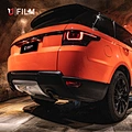 orange car wrap